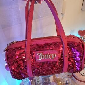 Juicy Couture Pink Sequin Women's Bag